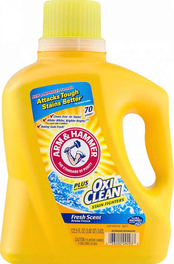 OxiClean Arm and Hammer Plus é um sabão em pó de preço médio disponível na maioria dos corredores