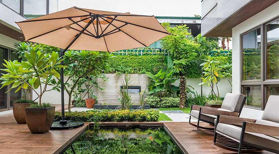 O bom feng shui no seu jardim trará a boa energia do feng shui para a sua casa