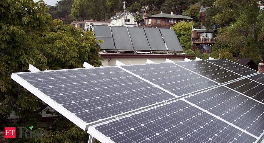 Também pode instalar um sistema de aquecimento solar de água completo