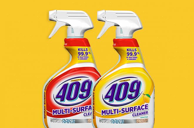 Método All Surface Kitchen Cleaner funciona em muitos tipos de superfícies