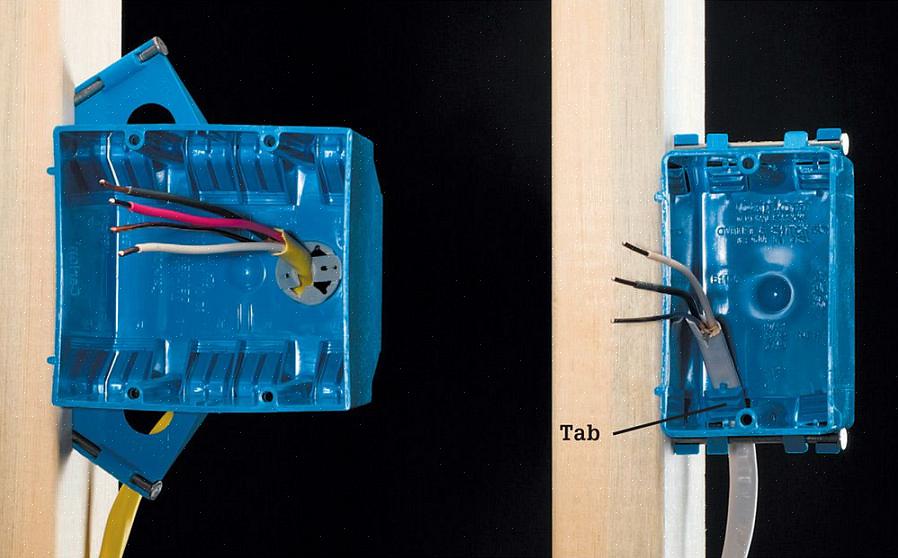 As caixas elétricas de metal eram usadas muito antes das caixas elétricas de plástico (PVC) serem