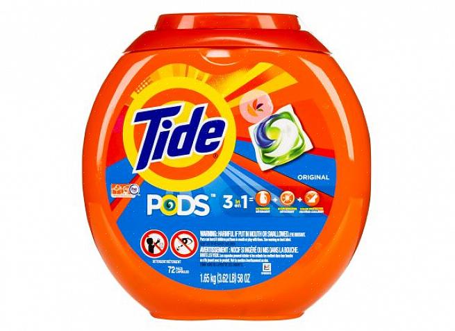 A marca de detergentes Tide tem um produto chamado Tide Pods