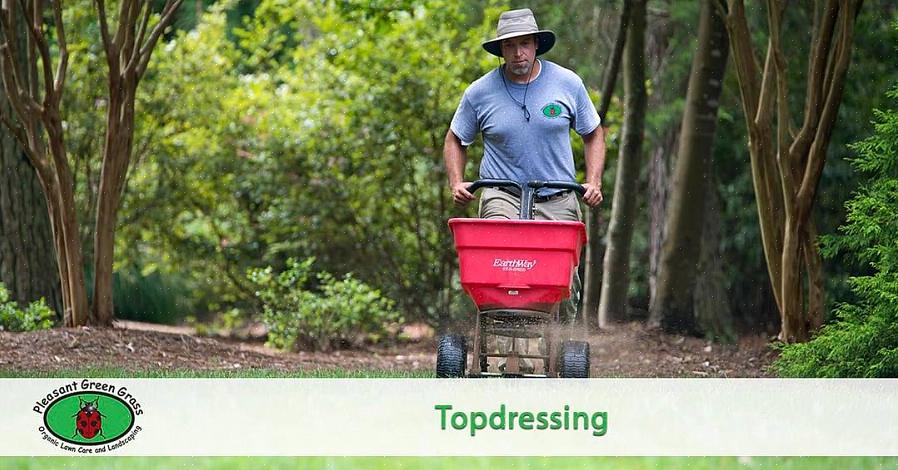 O composto espalhado no topo do colmo também pode acelerar a decomposição do colmo