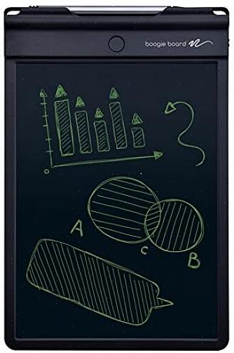 O Boogie Board Jot 8,5 tem uma tela LCD muito fina