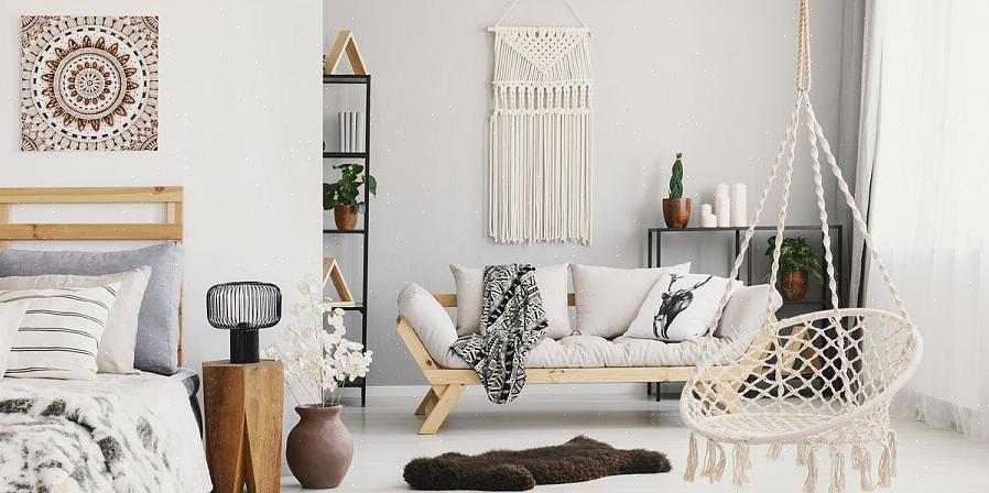 O visual boho-chic moderno é eclético