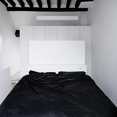 O preto é uma cor de destaque excelente para qualquer estilo de decoração de quarto