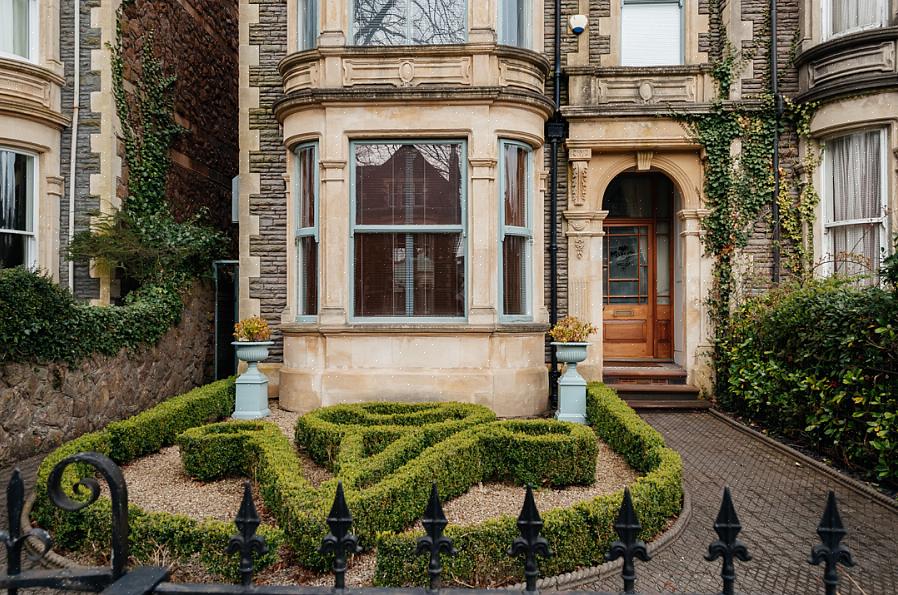 A planta baixa de uma casa vitoriana pode parecer confusa