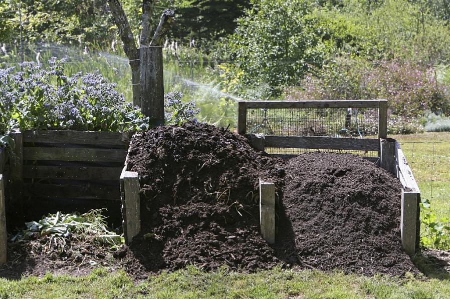 Caixas de compostagem aeróbicas bem projetadas