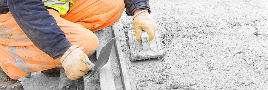 Dicas de trabalho em concreto: pedras de jardim