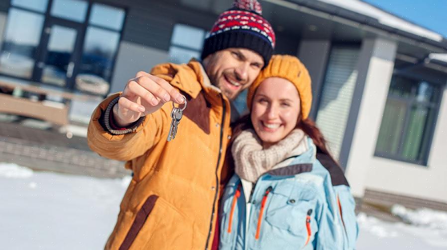 Porque poucas pessoas estão dispostas a procurar uma casa em mau tempo