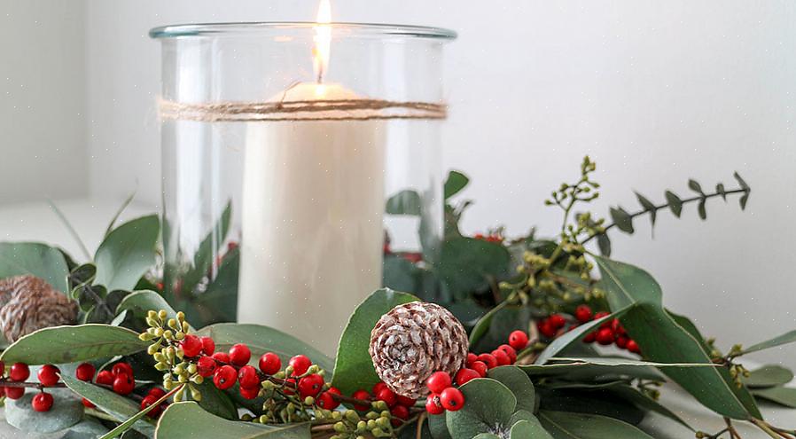 Se você gosta de decorações naturais de Natal