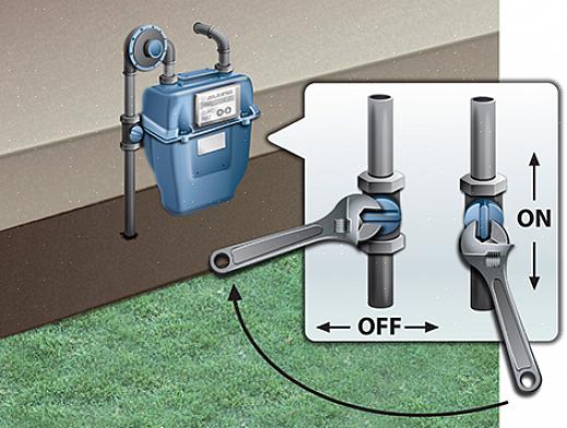 Se você suspeitar que o aquecedor de água é a fonte de um vazamento de gás