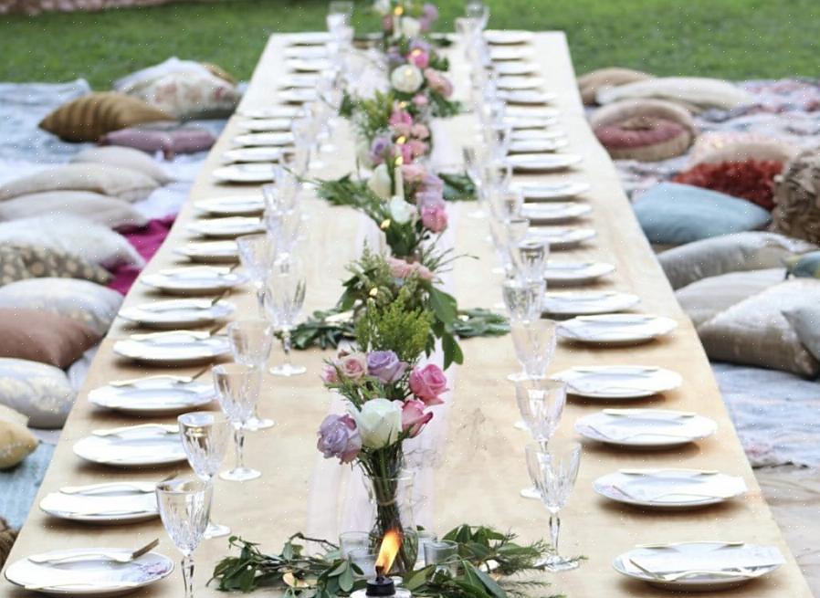 A menos que você esteja planejando uma festa no jardim muito formal