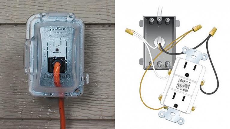 Você usará as caixas elétricas de metal em combinação com um anel de drywall de metal para concluir